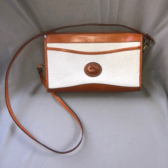 Dooney and bourke white purse sale